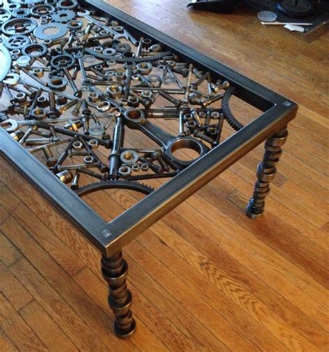 sheet metal coffee table|unique metal coffee tables.